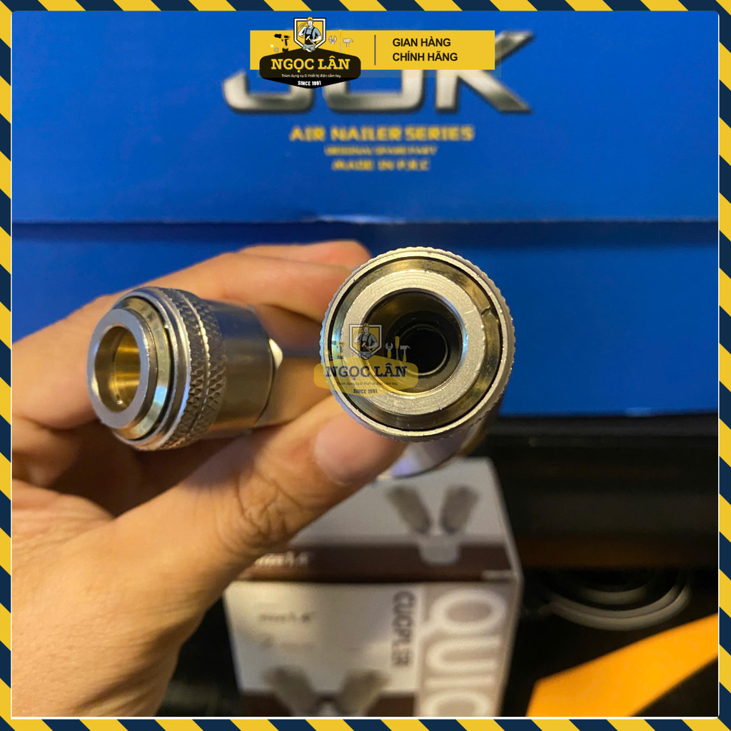 Y Chia 2 Khí Nén Nối Nhanh Ren Trong 13mm Cao Cấp - Ảnh 3