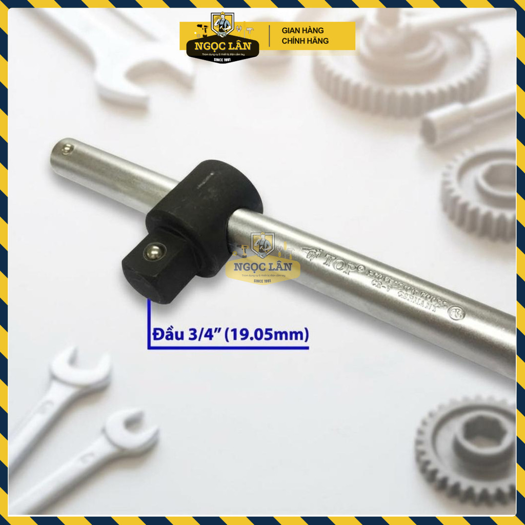 Cần Siết TOP Đầu Trượt 3/4 Inch (450mm) CR-V Vặn Bu Lông - Ảnh 4