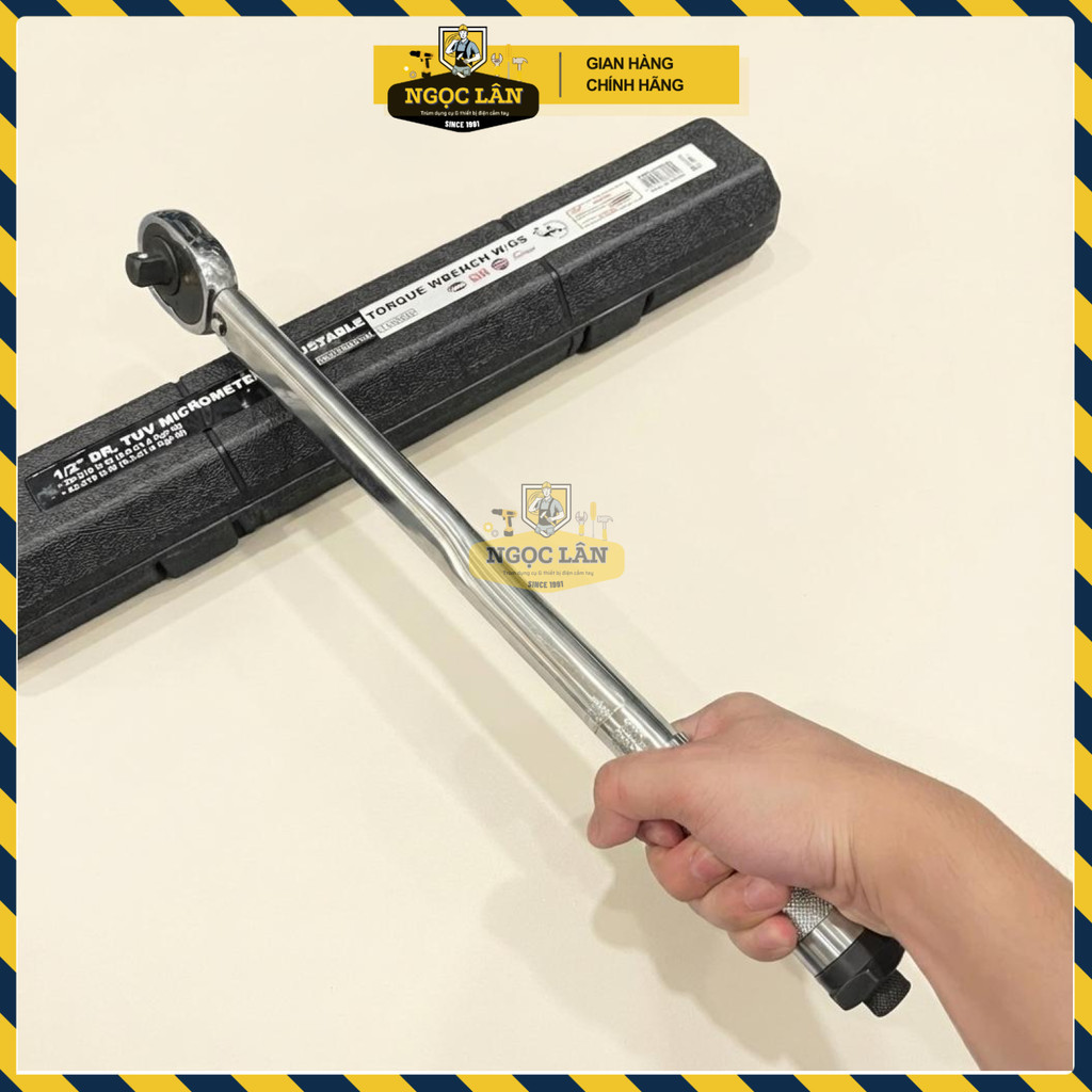 Cần Siết Chỉnh Lực TOP 1/2 inch (28-210 Nm) CR-V Chính Hãng - Ảnh 2