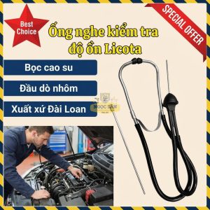 Ống Nghe Kiểm Tra Độ Ồn Máy Xe Licota Cao Cấp