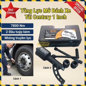 Bộ Tăng Lực Mở Bánh Xe Tải 1 Inch Century Chính Hãng
