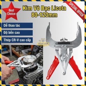 Kìm Vô Bạc Piston Licota 80-120mm Cao Cấp