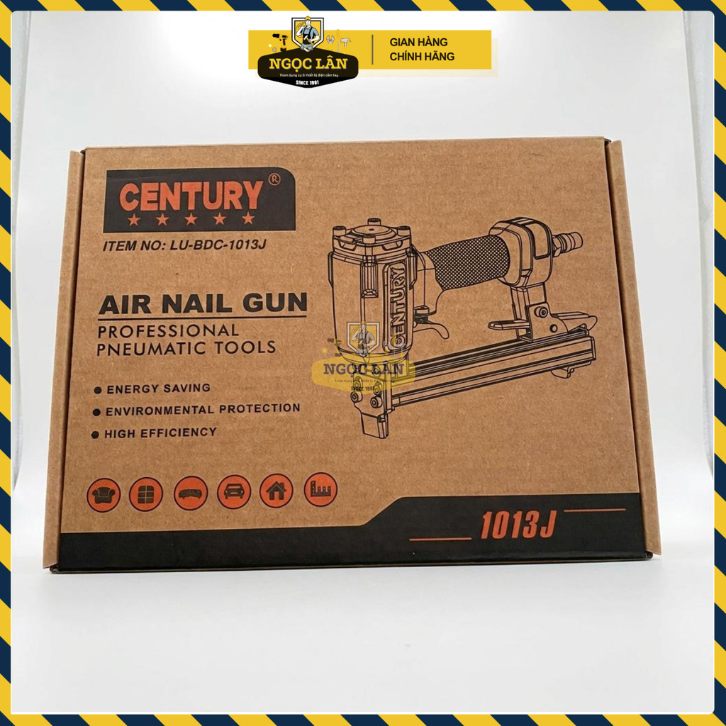 Máy Bắn Đinh Hơi U 1013J Century Bấm Gỗ, Nội Thất, Ngoại Thất - Ảnh 2