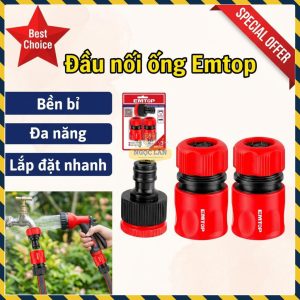 Bộ 3 Đầu Nối Nhanh Ống Emtop EQCS11231