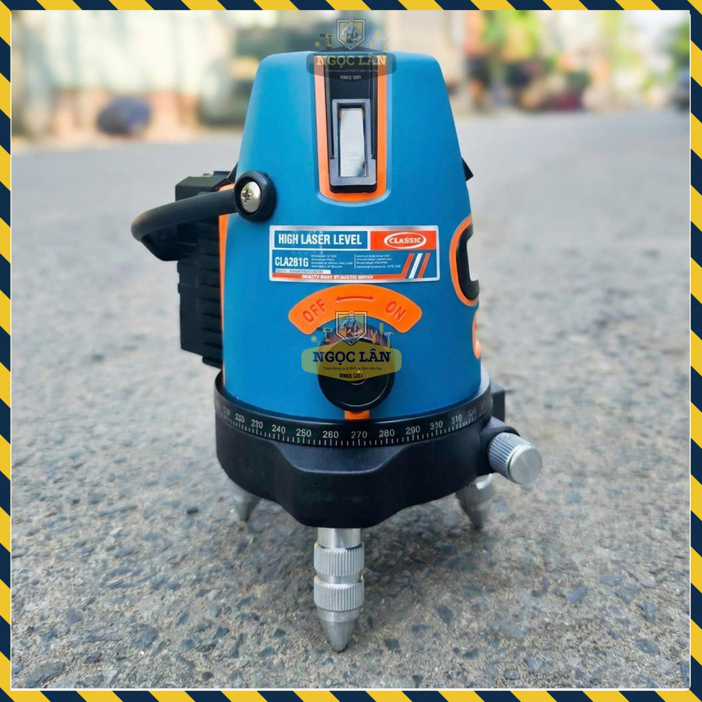 Máy Cân Mực Laser 5 Tia Xanh Classic Chính Hãng Mã CLA281G - Ảnh 5