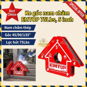 Ke Góc Nam Châm Đa Năng EMTOP 75Lbs, 5 Inch EMWH75052