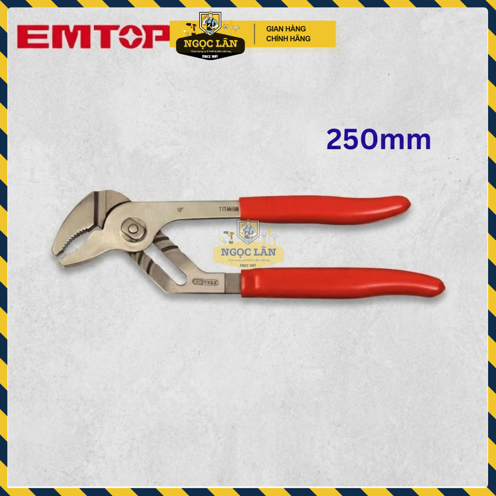 Kìm Mỏ Quạ EMTOP 10 Inch Thép Carbon EMPL6510 - Ảnh 2
