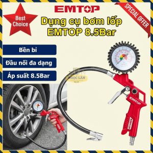 Bơm Lốp Hơi EMTOP 8.5 Bar EASGT8501