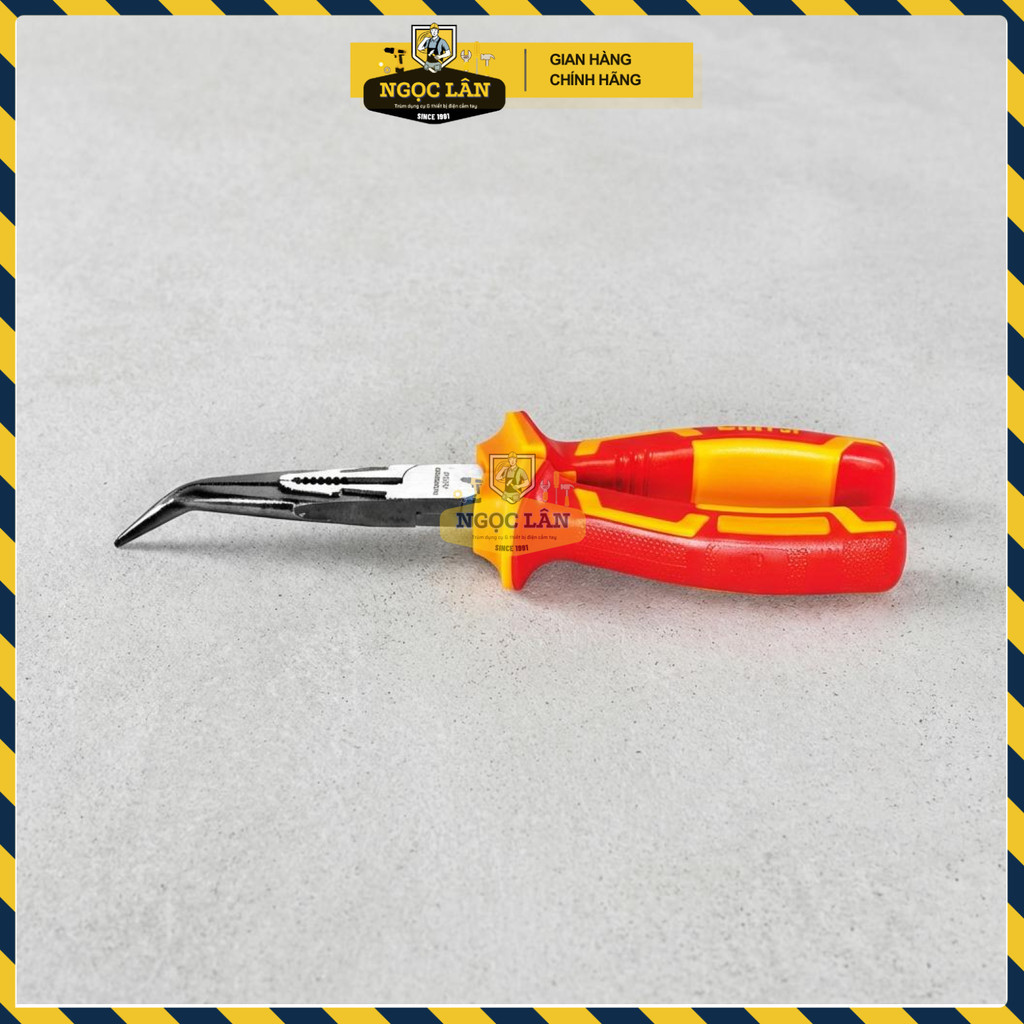 Kìm Mũi Cong Cách Điện EMTOP 8 inch/200mm EPLRB0831 - Ảnh 2