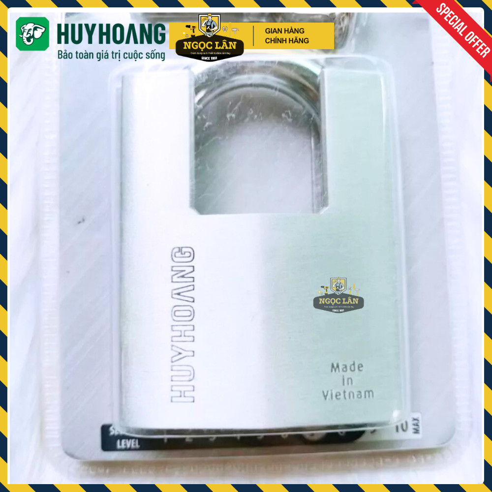 Khóa Bấm Chống Cắt HUY HOÀNG Titanium 6 phân chịu thời tiết cao cấp - Ảnh 8