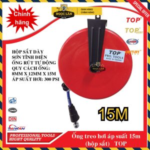 Ống treo hơi tự rút TOP 8x12mmx15m chính hãng Đài Loan