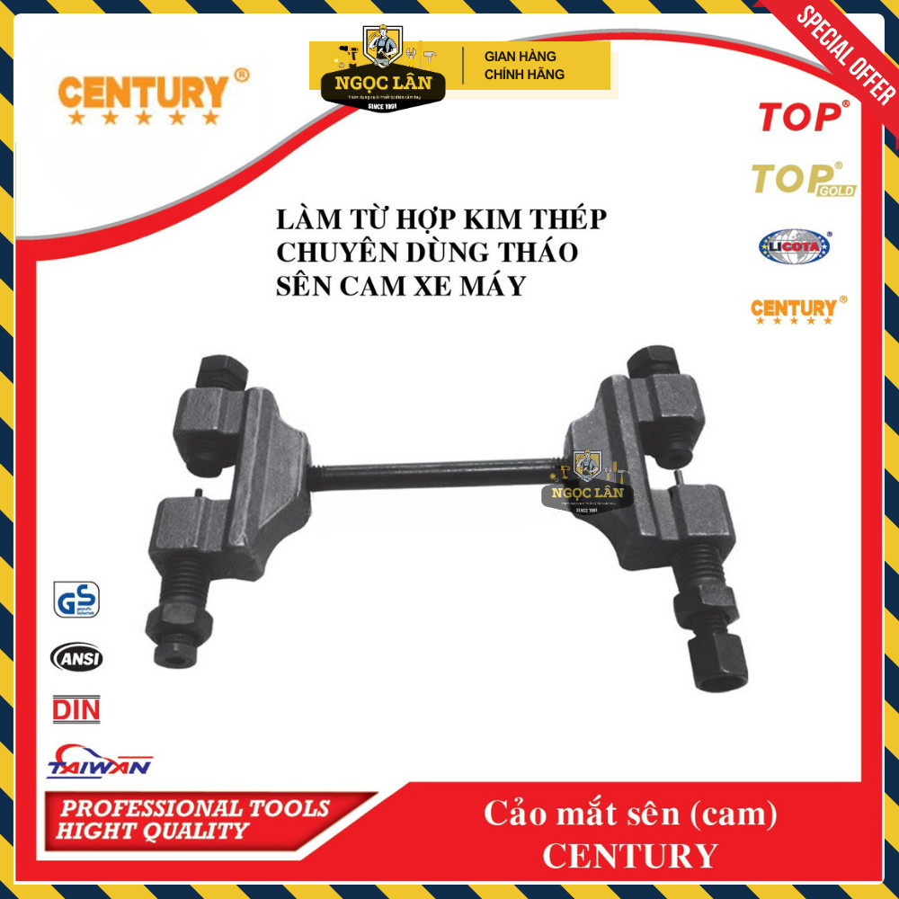 Cảo Mắt Sên Cam Century Tháo Sên Cam Xe Máy - Ảnh 3