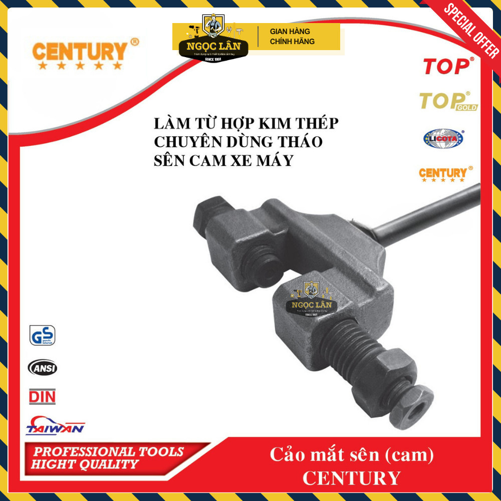 Cảo Mắt Sên Cam Century Tháo Sên Cam Xe Máy - Ảnh 2