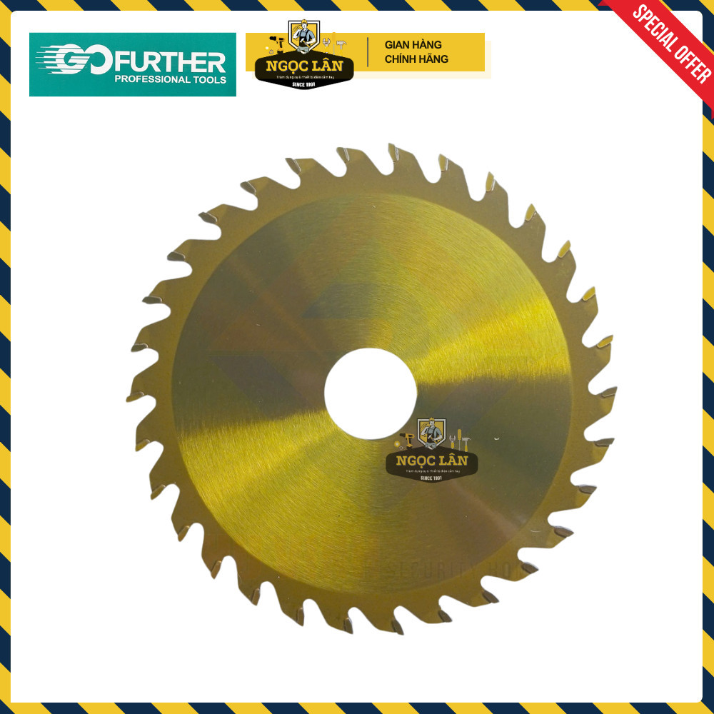 Lưỡi Cắt Cưa Gỗ GOFURTHER 110x20mm 30 Răng, Max 80m/s - Ảnh 4