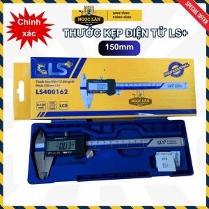 Thước kẹp điện tử LS+ Chính hãng 150mm (Hợp kim & Nhựa)