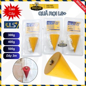 Quả Rọi cân bằng lập lòn xây dựng LS+ 300g,400g,500g kèm dây 3m