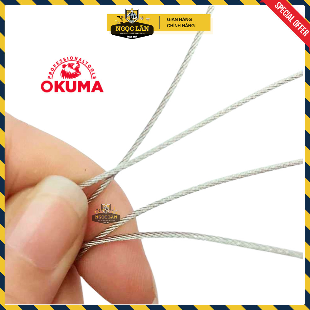 Dây cắt ống OKUMA chuyên dùng chật hẹp (phi đến 150mm) - Ảnh 7