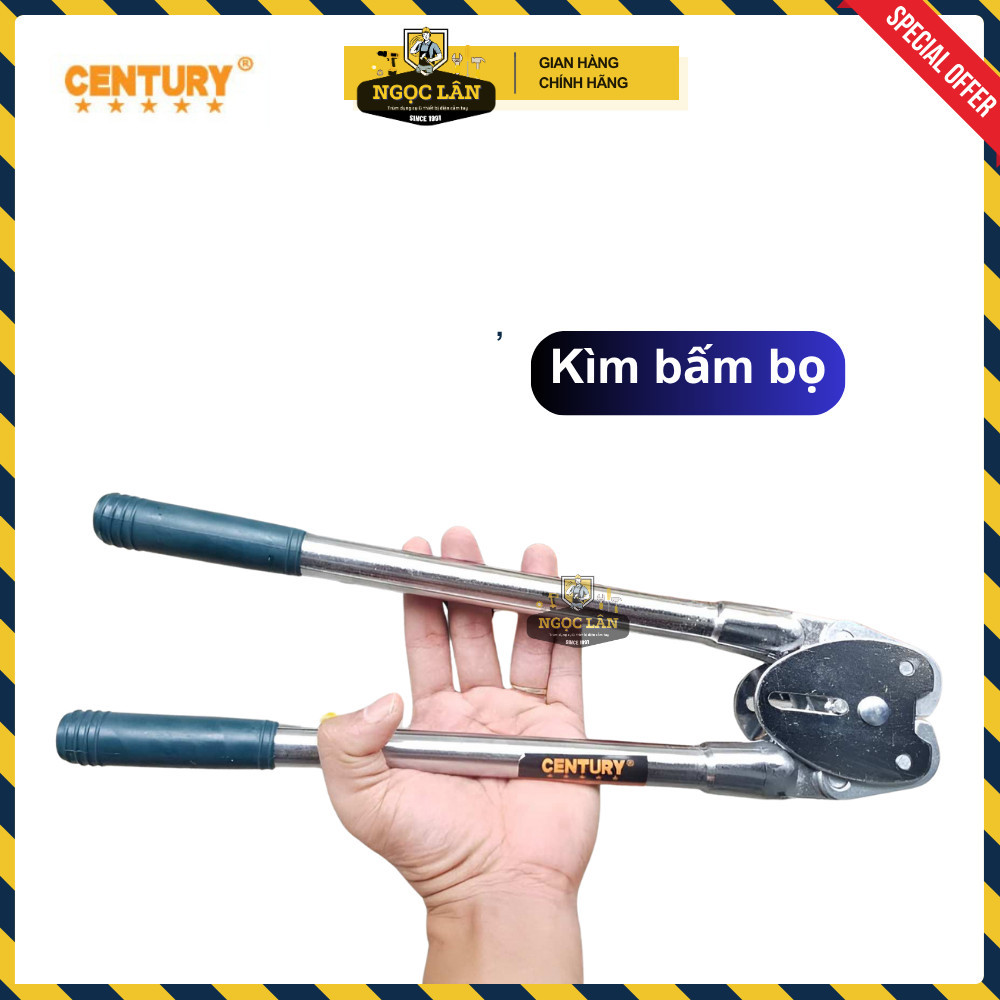 Máy Siết Dây Đai Thùng CENTURY 5/8"-16mm cho dây nhựa (LU-SDTN) - Ảnh 5