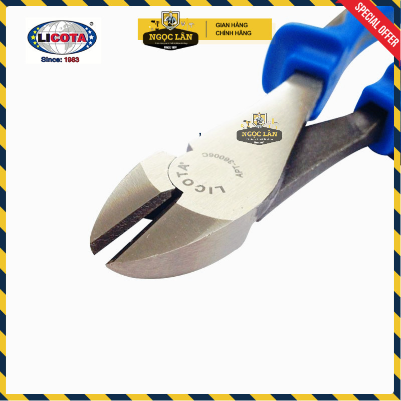 Kìm Cắt Licota 7" (180mm), 8" (200mm) Chính Hãng Đài Loan Cao Cấp - Ảnh 6