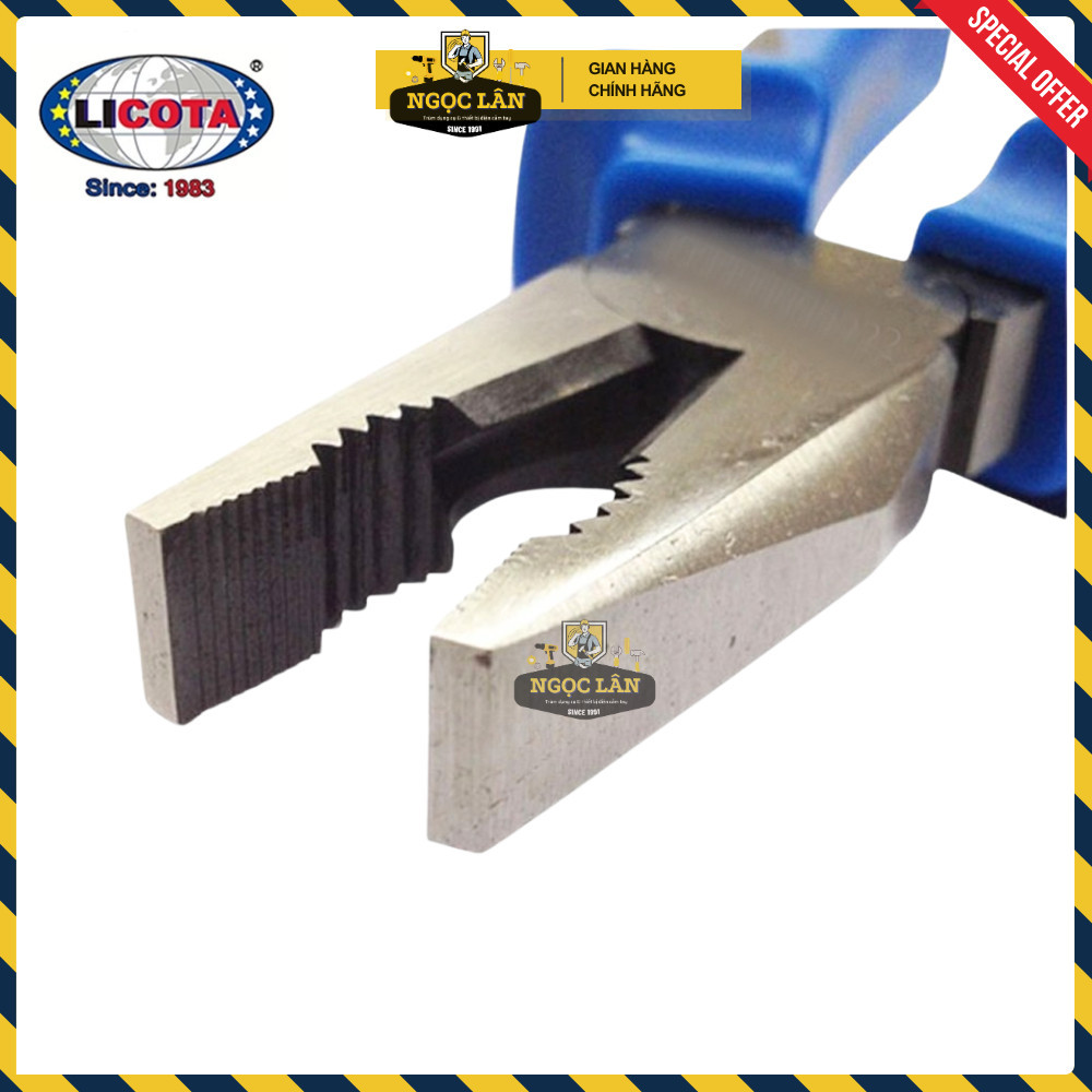 Kìm điện cắt nhọn Licota 8inch chính hãng Đài Loan cao cấp - Ảnh 5