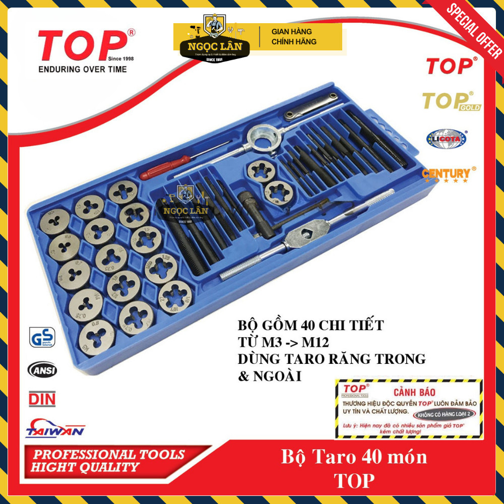 Bộ Taro ren TOP 40 món M3-M12 trong ngoài Đài Loan cao cấp - Ảnh 2