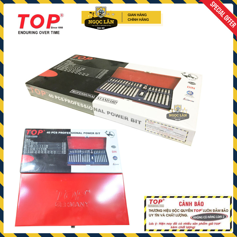 Bộ Đầu Lục Giác TOP 40 món: 38 bit lục giác & bông mai, 2 chuyển - Ảnh 9