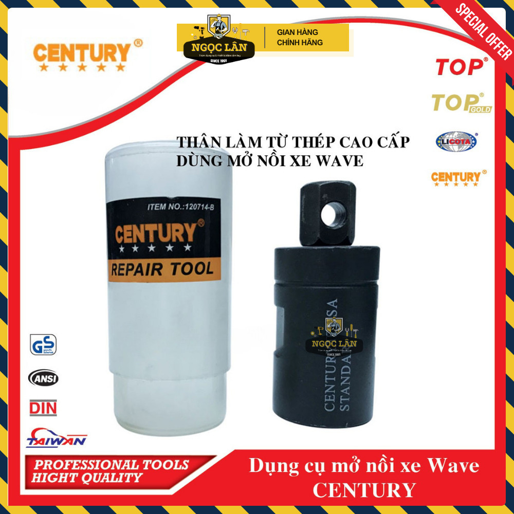Cảo mở nồi xe máy Century Dream Wave cao cấp - Ảnh 2