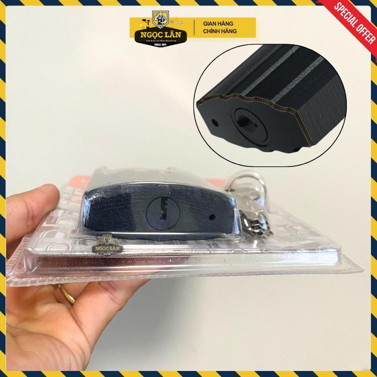 Khóa Chống Cắt OPEL Thép Đen, Bấm Size 5p 6p, 4 Chìa Chống Trộm - Ảnh 8