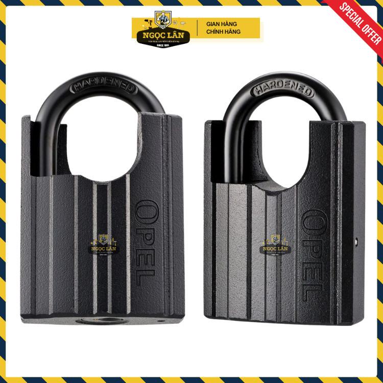 Khóa Chống Cắt OPEL Thép Đen, Bấm Size 5p 6p, 4 Chìa Chống Trộm - Ảnh 5