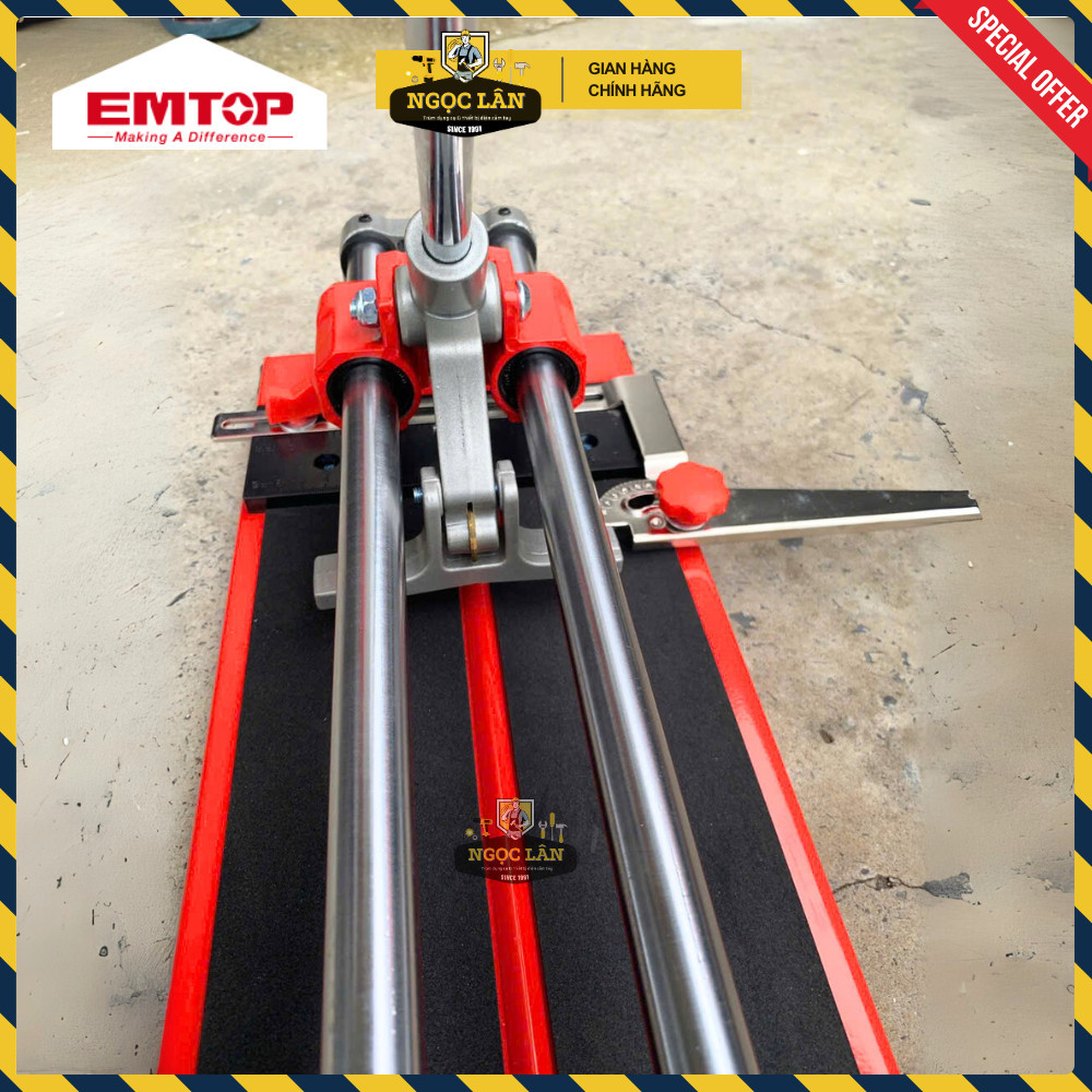 Bàn Cắt Gạch Đẩy Tay EMTOP 600mm Cắt Dày 14mm ETCR6004 - Ảnh 7