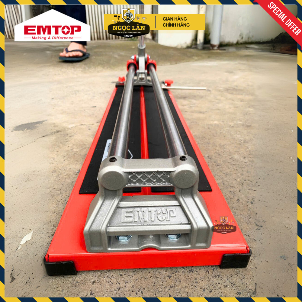 Bàn Cắt Gạch Đẩy Tay EMTOP 600mm Cắt Dày 14mm ETCR6004 - Ảnh 4