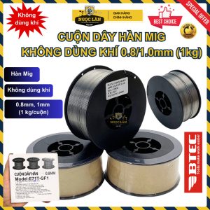 Cuộn Dây Hàn Bitec MIG Không Khí 0.8-1.0mm 1kg