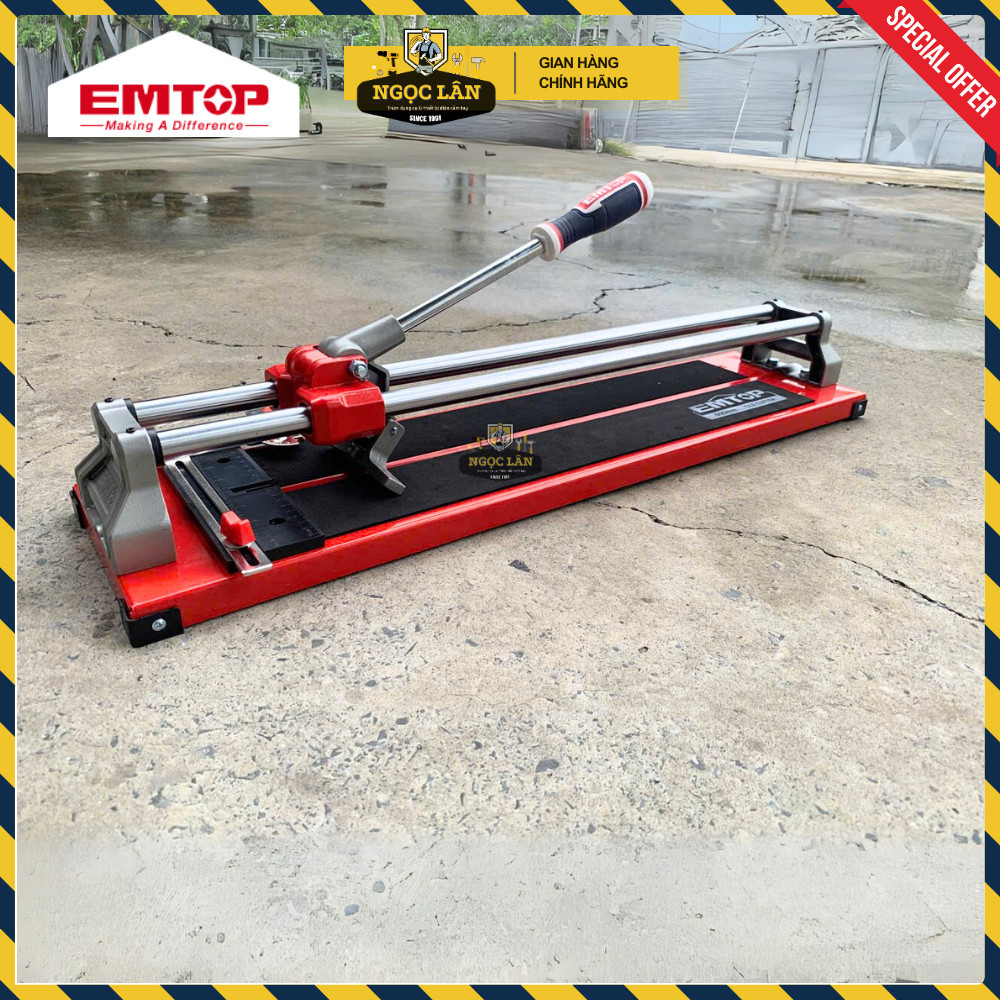 Bàn Cắt Gạch Đẩy Tay EMTOP 600mm Cắt Dày 14mm ETCR6004 - Ảnh 5