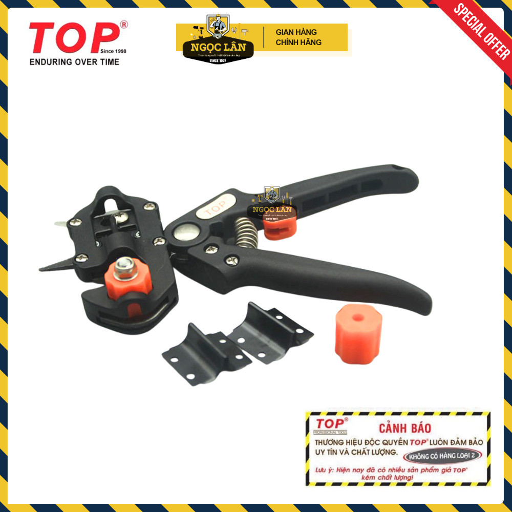 TOP Kéo ghép cành, chiết tỉa đa năng, 2 lưỡi cao cấp - Ảnh 6
