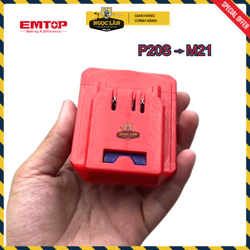 Đế chuyển chân EmTop, Total, InG-Co, Wadfow, Jaderve M21 2 chiều - Ảnh 4