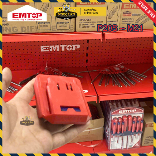 Đế chuyển chân EmTop, Total, InG-Co, Wadfow, Jaderve M21 2 chiều - Ảnh 6