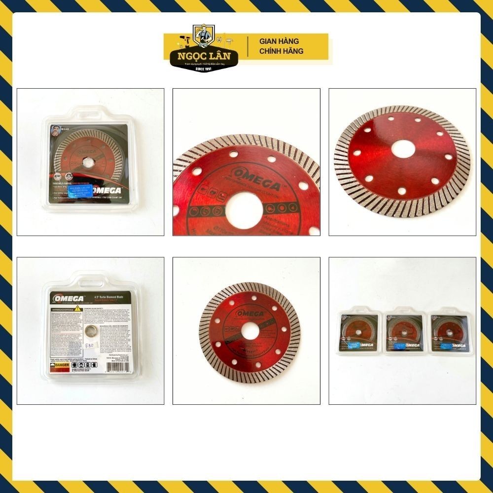 Lưỡi cắt đa năng Omega bóng kiếng đá Marble, Hoa Cương chính hãng cao cấp - Ảnh 7