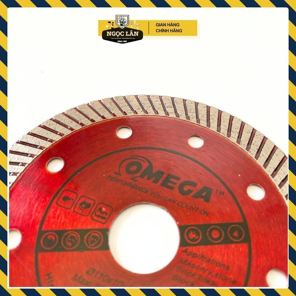 Lưỡi cắt đa năng Omega bóng kiếng đá Marble, Hoa Cương chính hãng cao cấp - Ảnh 3