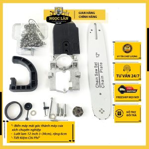 Bộ chuyển đổi máy mài thành cưa xích 12 inch