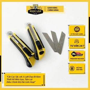 Dao rọc giấy LS+339 lưỡi 18mm cao cấp