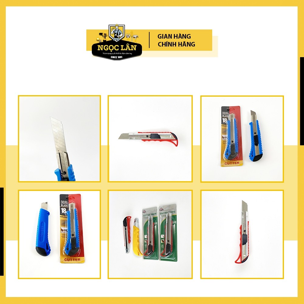 Dao rọc giấy Horse Endura Blade 18mm - Ảnh 7