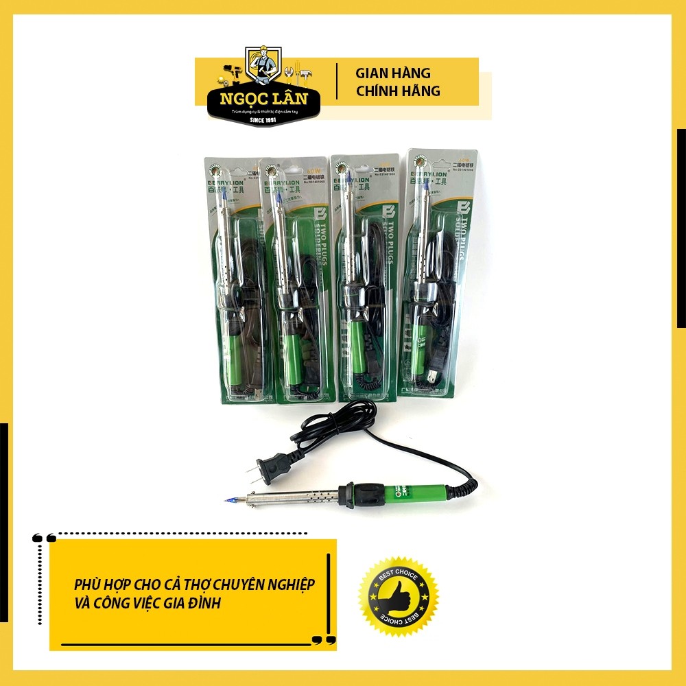 Mỏ hàn thiếc chì BerryLion 60W - Ảnh 2