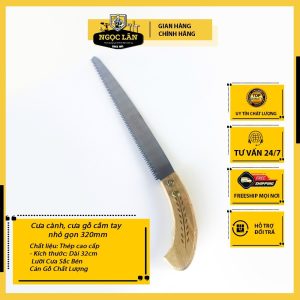 Cưa cành gỗ cầm tay 320mm nhỏ gọn