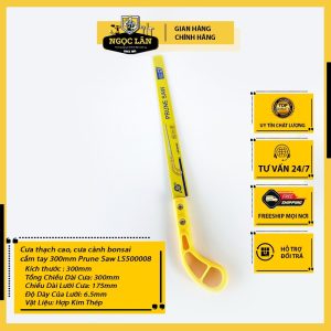 Cưa cầm tay Prune Saw 300mm đa năng: thạch cao, bonsai LS500008