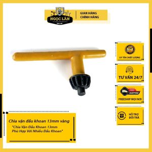 Chìa khóa vặn đầu khoan 13mm màu vàng