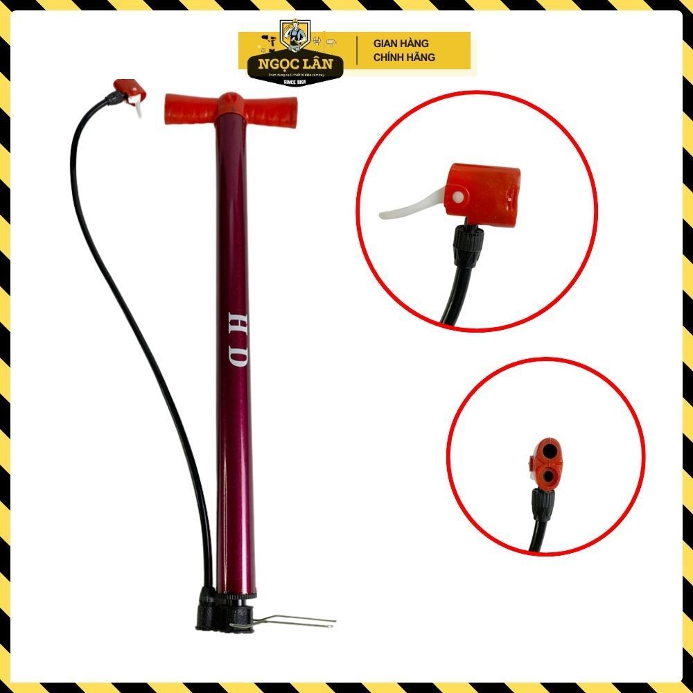 Bơm Xe Đạp Mini Cầm Tay HD, Nhẹ, Gọn, Giá Rẻ - Ảnh 2