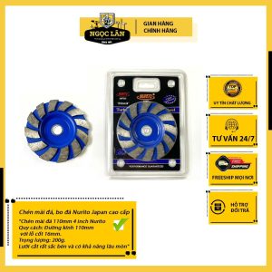 Chén Mài Đá Bo Đá Nurito Japan 110mm (4 inch)