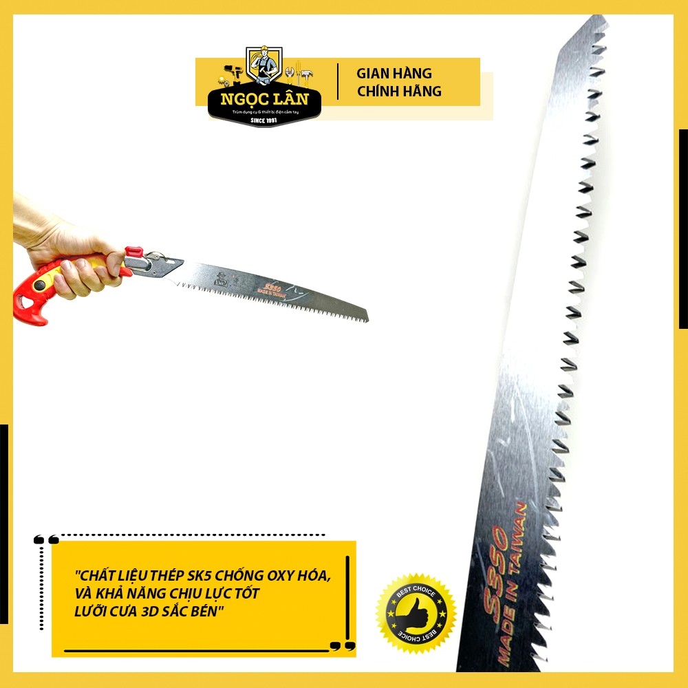 Cưa Kiếm Cầm Tay Lão Nông S-350, Cưa Cành Lưỡi 350mm - Ảnh 2