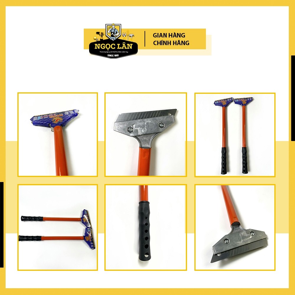 Cây xủi cán dài 42x11cm thay lưỡi được Nam Long - Ảnh 9