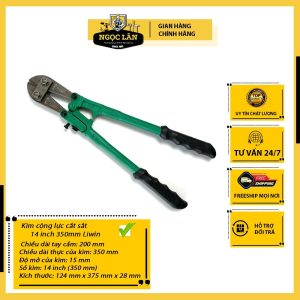 Kìm cộng lực Liwin cắt sắt, bu lông 14 inch 350mm